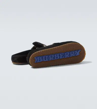 Burberry Urchin suede clogs | Thumbnail 3 Burberry Urchin suede clogs | Thumbnail 3