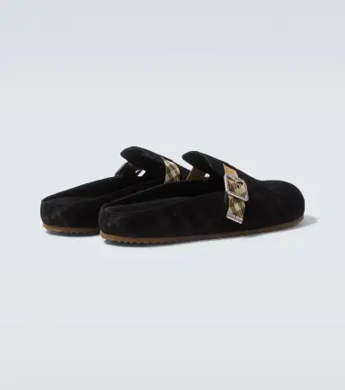 Burberry Urchin suede clogs | Thumbnail 4 Burberry Urchin suede clogs | Thumbnail 4