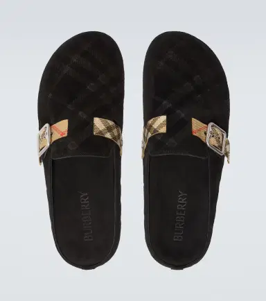 Burberry Urchin suede clogs | Thumbnail 5 Burberry Urchin suede clogs | Thumbnail 5
