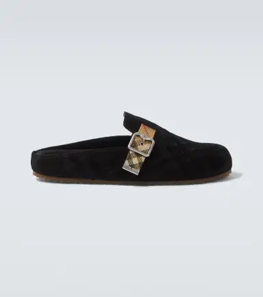 Burberry Urchin suede clogs | Thumbnail 6 Burberry Urchin suede clogs | Thumbnail 6