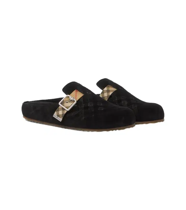 Burberry Urchin suede clogs