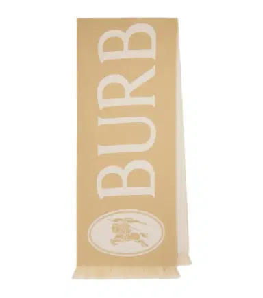 Burberry Logo wool scarf | Thumbnail 1