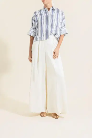 TWP Next Ex Top - Ivory Navy Stripe | Thumbnail 2