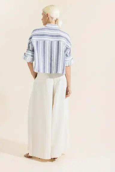 TWP Next Ex Top - Ivory Navy Stripe | Thumbnail 4