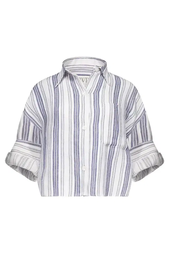 TWP Next Ex Top - Ivory Navy Stripe