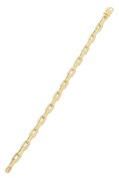 SARA WEINSTOCK Small Rectangle Charm Chain Bracelet | Thumbnail 1