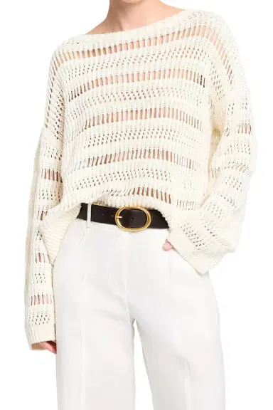 TWP Wide Neck Long Sleeve Top | Thumbnail 2 TWP Wide Neck Long Sleeve Top | Thumbnail 2
