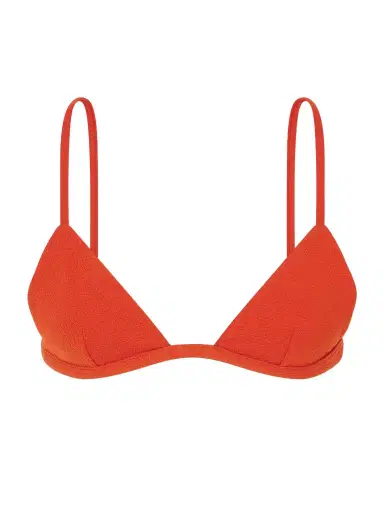 Matteau Crinkled Triangle Bikini Top | Thumbnail 1 Matteau Crinkled Triangle Bikini Top | Thumbnail 1