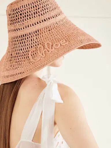 Chloé Raffia Hat | Thumbnail 4