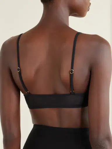 Kiki de Montparnasse Peep Show Mesh-trimmed Bikini Top | Thumbnail 3