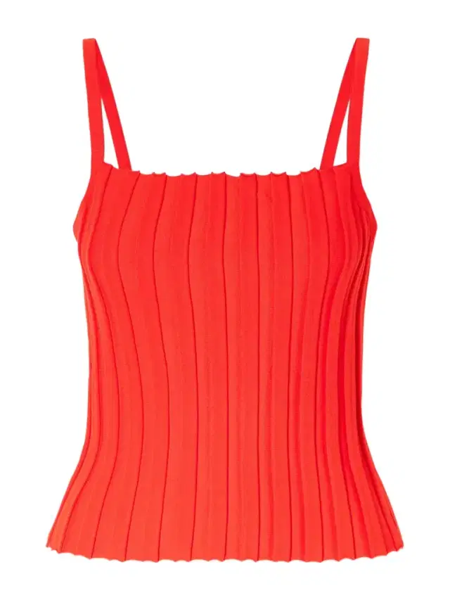 Staud Skye Ribbed Jersey Tank
