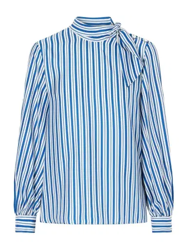 Max Mara Striped Silk Shirt | Thumbnail 1