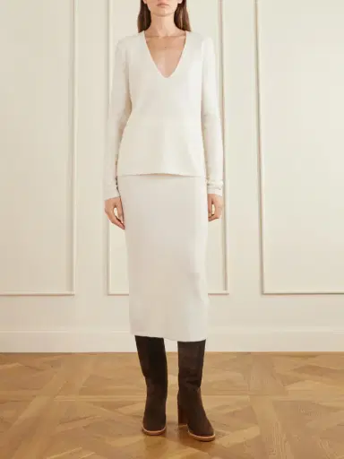 Gabriela Hearst Orlith Cashmere And Silk-blend Sweater | Thumbnail 2
