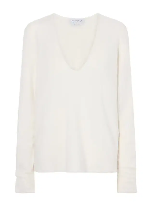 Gabriela Hearst Orlith Cashmere And Silk-blend Sweater