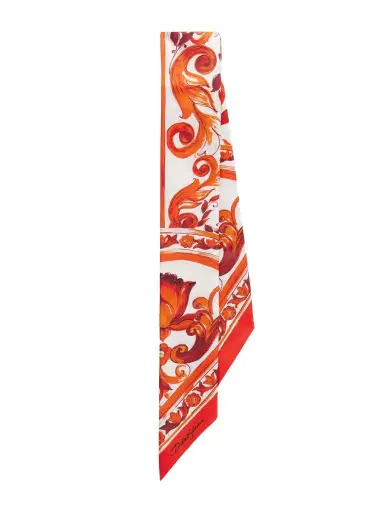 Dolce & Gabbana Floral-print Silk-twill Scarf | Thumbnail 1