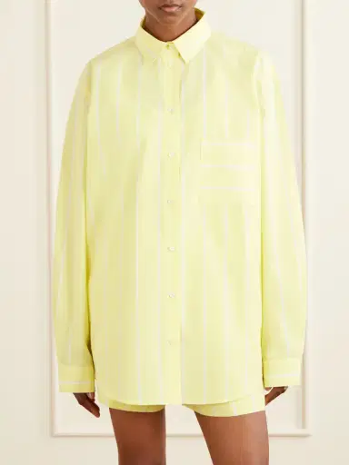 Lido Striped Cotton-poplin Shirt | Thumbnail 3