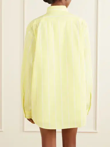 Lido Striped Cotton-poplin Shirt | Thumbnail 4