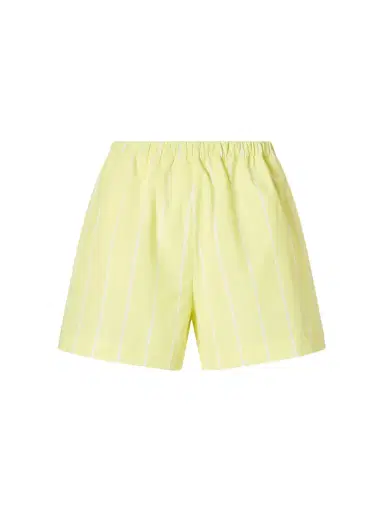 Lido Striped Cotton-poplin Shorts | Thumbnail 1 Lido Striped Cotton-poplin Shorts | Thumbnail 1