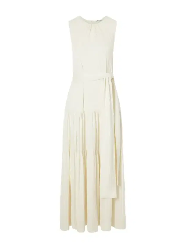 Altuzarra Liza Belted Tiered Gathered Jersey Maxi Dress