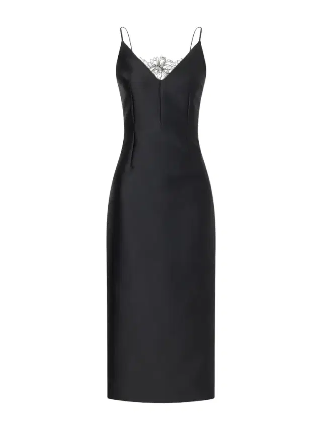 + Manolo Blahnik Libera Lace-trimmed Cady Midi Dress