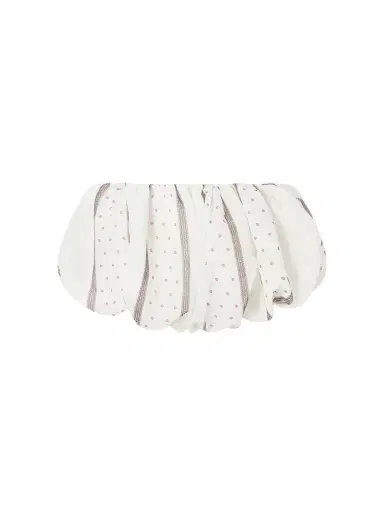 LIBEROWE Polka-dot Gathered Silk-chiffon Shorts | Thumbnail 1 LIBEROWE Polka-dot Gathered Silk-chiffon Shorts | Thumbnail 1
