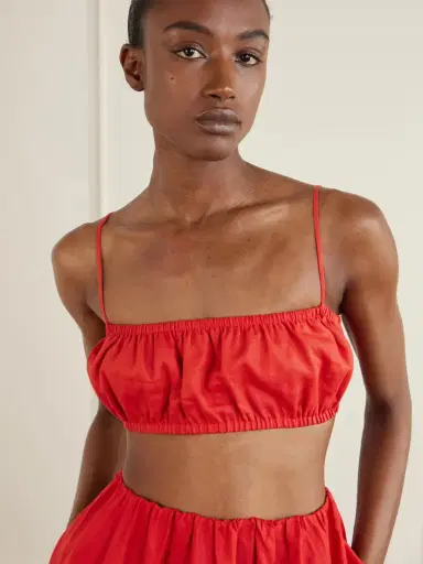 Staud Fiore Linen Top | Thumbnail 4