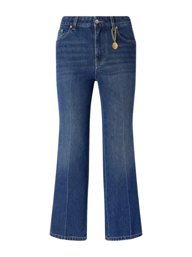 Stella McCartney Mid-rise Cropped Flared Jeans