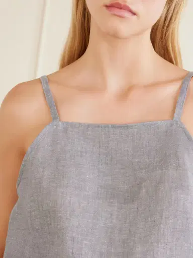 Eres Gentille Linen Top | Thumbnail 4