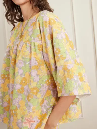 Chloé Flower-print Cotton Tunic | Thumbnail 4