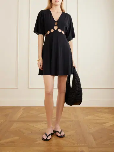 Eres Connection Cutout Jersey Mini Dress | Thumbnail 2