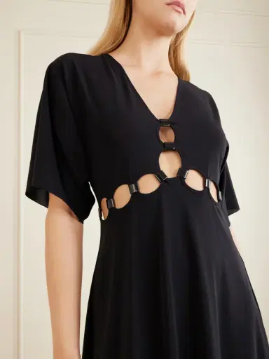 Eres Connection Cutout Jersey Mini Dress | Thumbnail 4