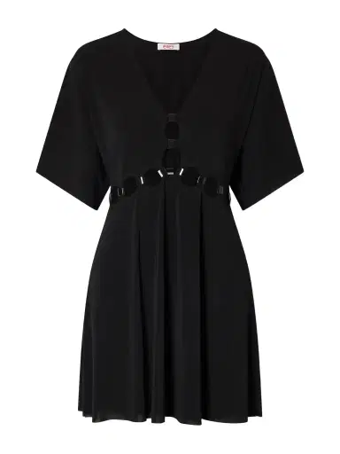 Eres Connection Cutout Jersey Mini Dress | Thumbnail 1