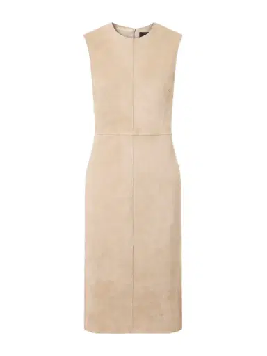 STOULS Eva Paneled Suede Midi Dress | Thumbnail 1 STOULS Eva Paneled Suede Midi Dress | Thumbnail 1