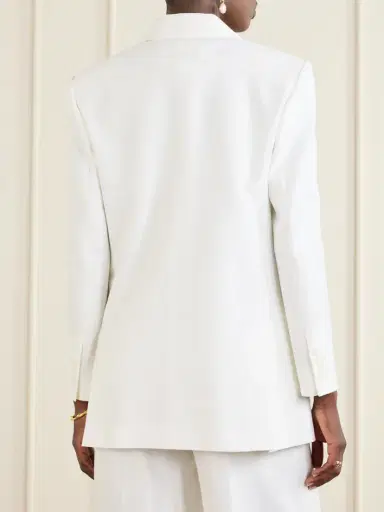 Max Mara Cotton-ponte Jacket | Thumbnail 4 Max Mara Cotton-ponte Jacket | Thumbnail 4