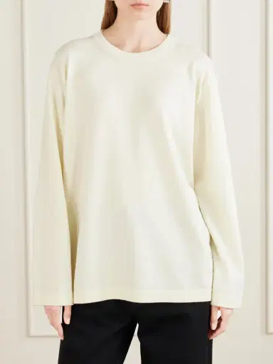 Daughter T-knit Cotton-jersey Sweater | Thumbnail 3 Daughter T-knit Cotton-jersey Sweater | Thumbnail 3