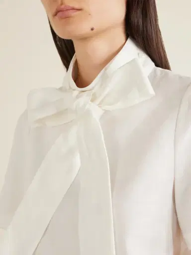 SHUSHU/TONG Bow-detailed Linen Blouse | Thumbnail 5 SHUSHU/TONG Bow-detailed Linen Blouse | Thumbnail 5