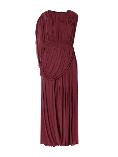 FFORME Kahlo Asymmetric Draped Crepe Dress | Thumbnail 1