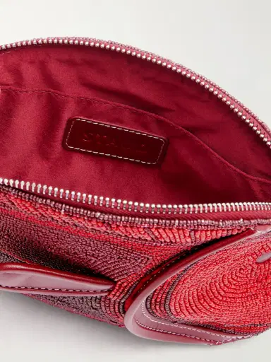 Staud Pesce Beaded Leather Clutch | Thumbnail 6 Staud Pesce Beaded Leather Clutch | Thumbnail 6