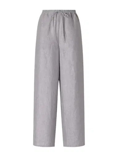 Eres Bienheureux Linen Straight-leg Drawstring Pants | Thumbnail 1