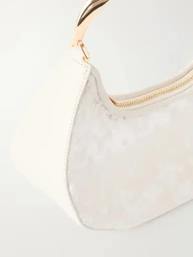 Simkhai Nixi Twist Leather-trimmed Embroidered Mini Bag | Thumbnail 5 Simkhai Nixi Twist Leather-trimmed Embroidered Mini Bag | Thumbnail 5