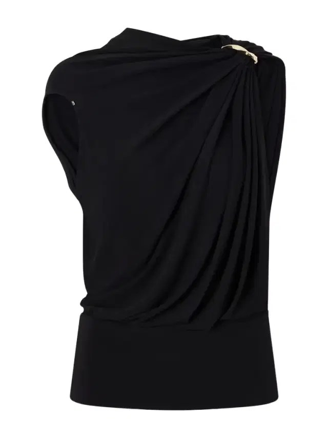 Sportmax Lacuna Embellished Jersey Blouse