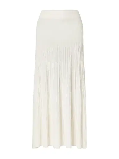 TWP Pleated Jersey Midi Skirt | Thumbnail 1