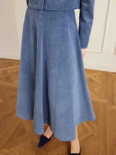Altuzarra Varda Paneled Denim Midi Skirt | Thumbnail 5