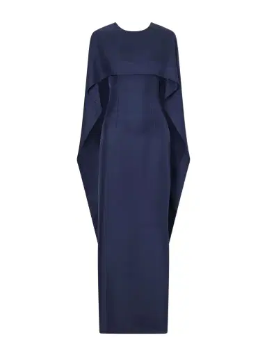 Emilia Wickstead + Manolo Blahnik Alphonse Silk Gown | Thumbnail 1
