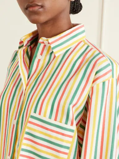 Lido Striped Cotton-poplin Shirt | Thumbnail 5 Lido Striped Cotton-poplin Shirt | Thumbnail 5