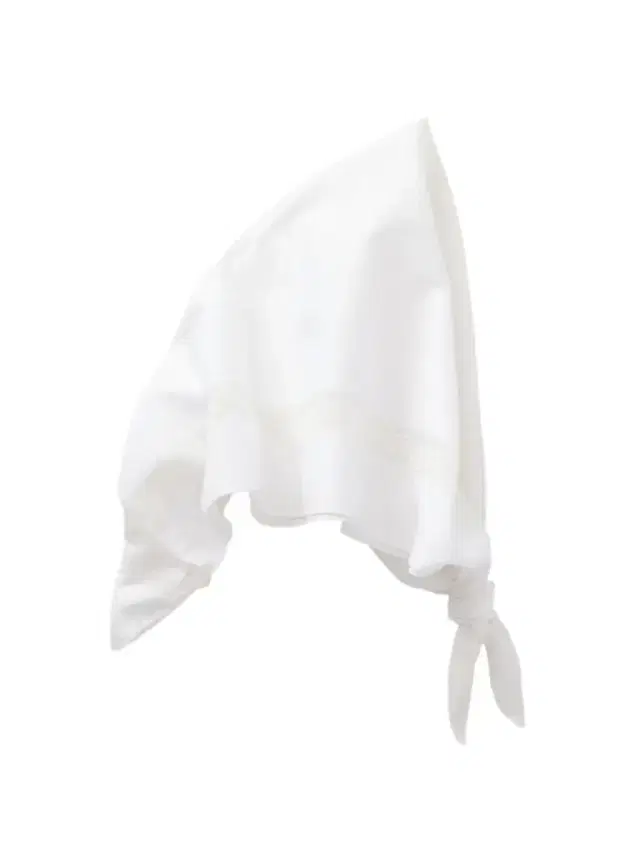 Staud + Da Adolfo Sunny Lace-trimmed Cotton Headscarf