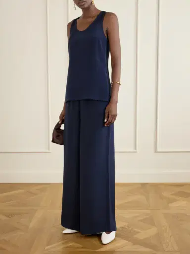 Max Mara Draped Silk Tank | Thumbnail 2