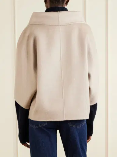 Max Mara Draped Cashmere Short Coat | Thumbnail 4
