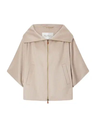 Max Mara Draped Cashmere Short Coat | Thumbnail 1