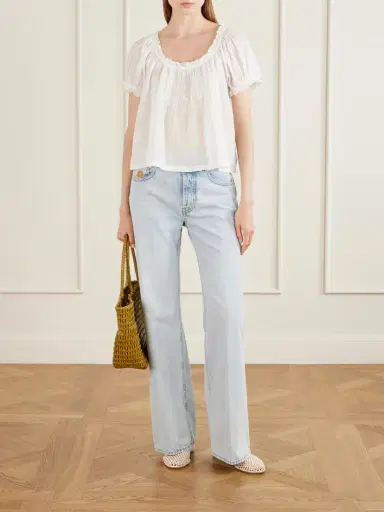 DÔEN Frederica Organic Cotton-voile Blouse | Thumbnail 2 DÔEN Frederica Organic Cotton-voile Blouse | Thumbnail 2